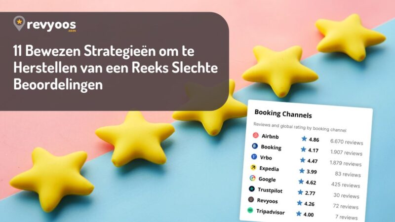11 Bewezen Strategieën om te Herstellen van een Reeks Slechte Beoordelingen - Reputatiemanagement