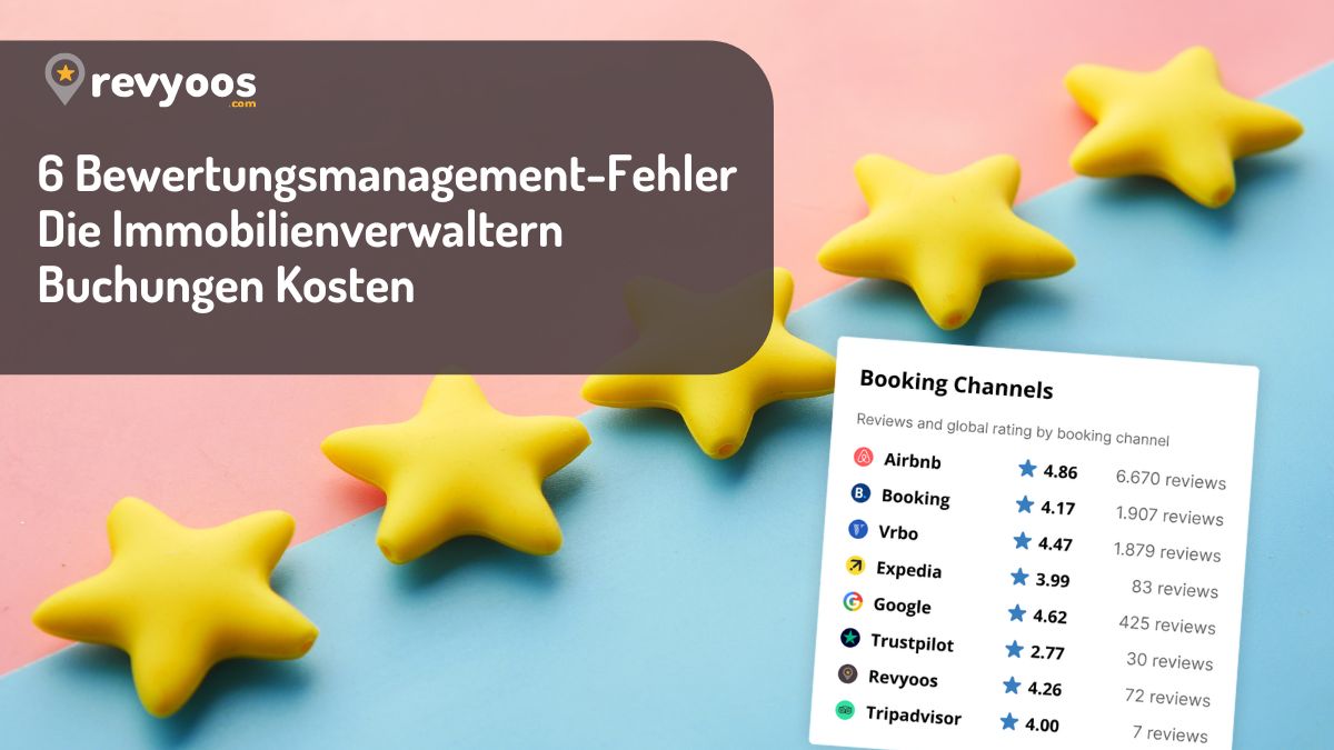 6 Bewertungsmanagement-Fehler Die Immobilienverwaltern Buchungen Kosten