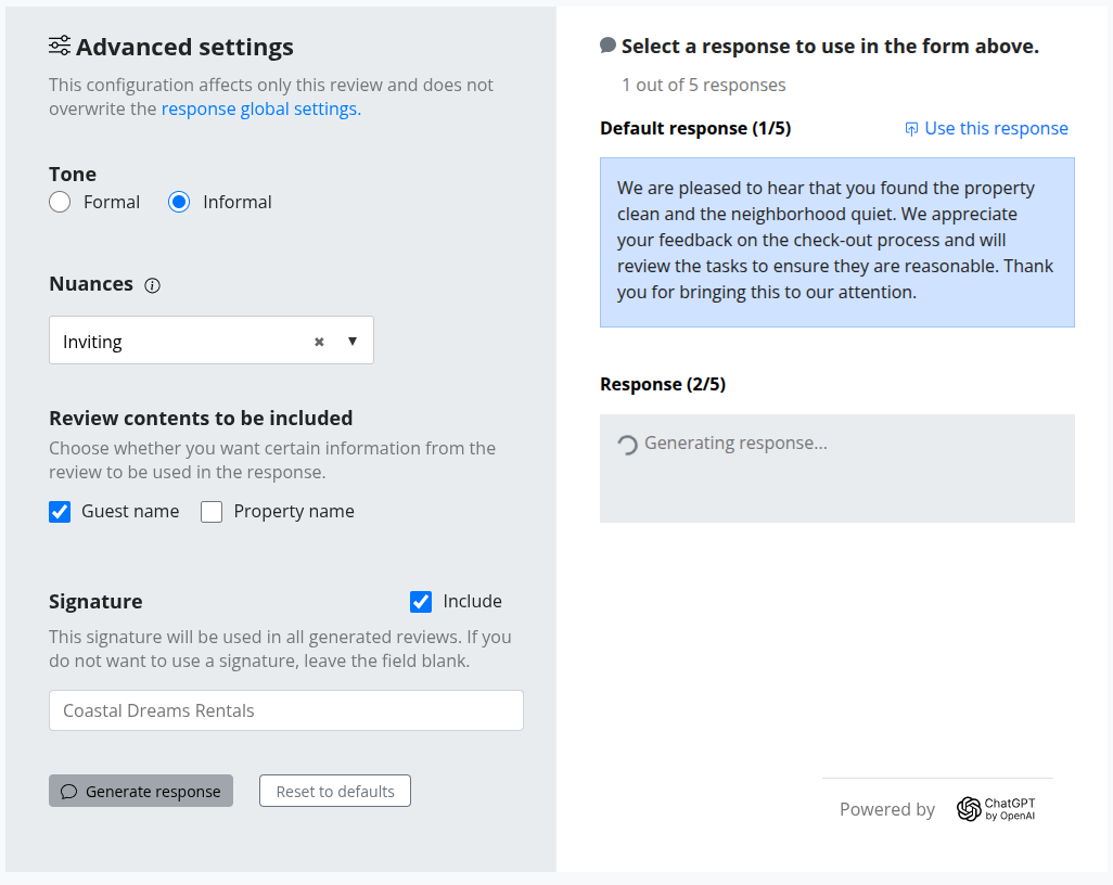 Revyoos.com - Automated Review Responses for Hosts: Reply Smarter with AI