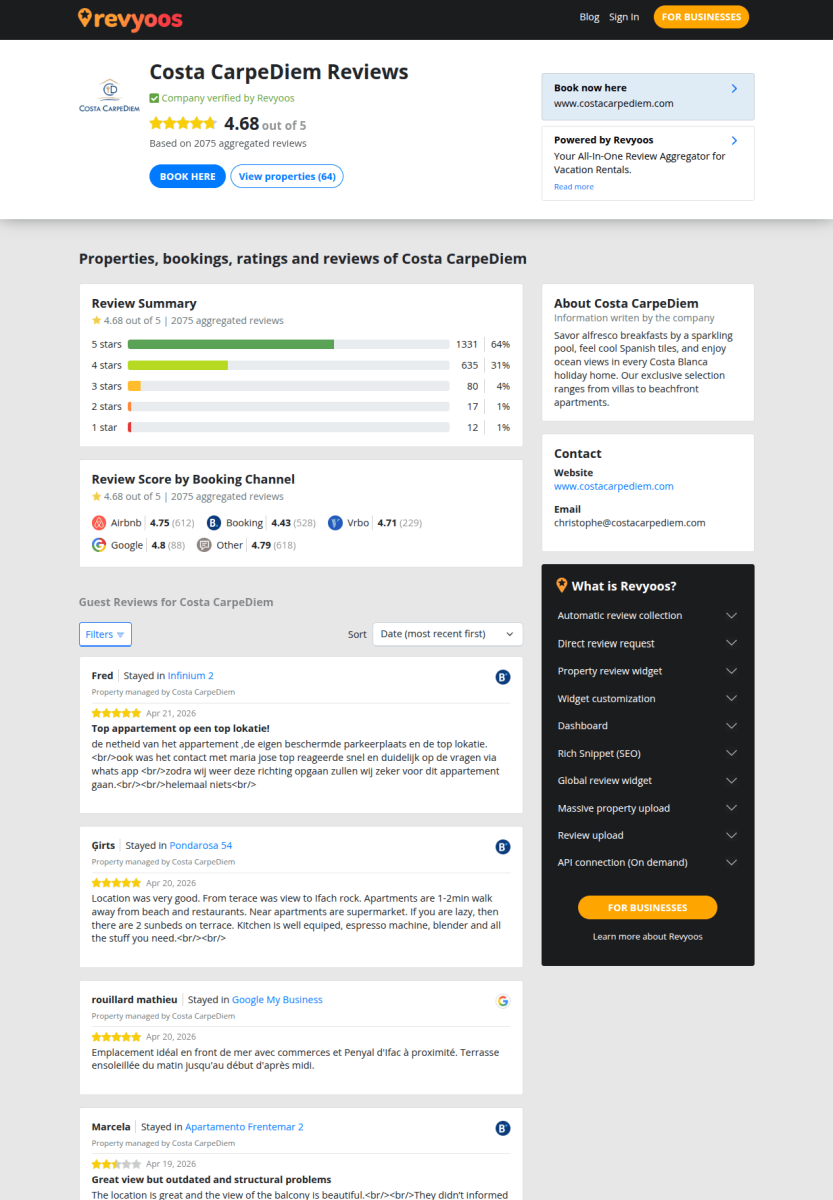 Revyoos - SEO Pages