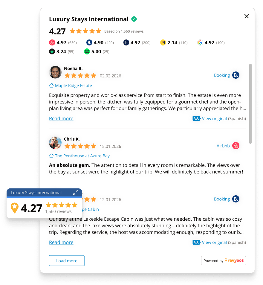Revyoos - Review Widgets