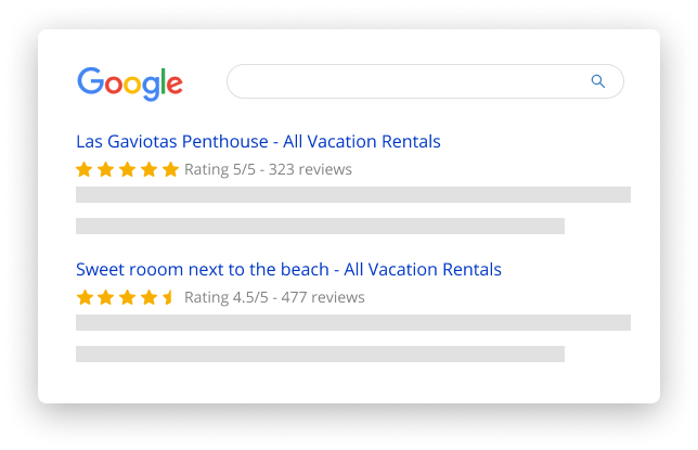 Revyoos helps you to position yourself on Google using Rich Snippets.