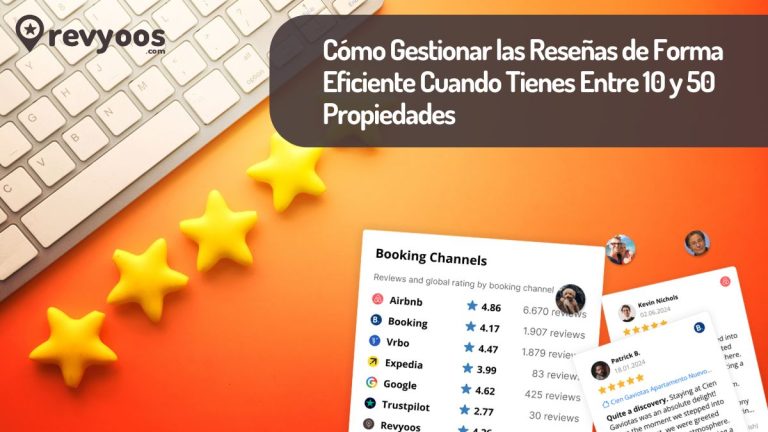 Cómo Gestionar las Reseñas de Forma Eficiente Cuando Tienes Entre 10 y 50 Propiedades - Revyoos