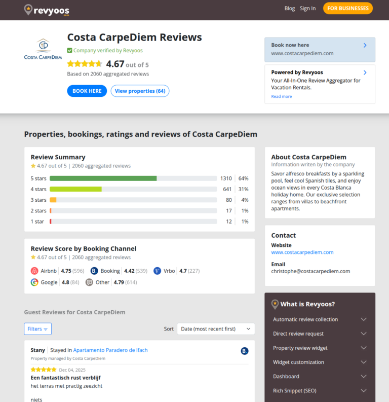 Revyoos SEO Pages: Maximize Your Google Visibility and Direct Bookings - Revyoos