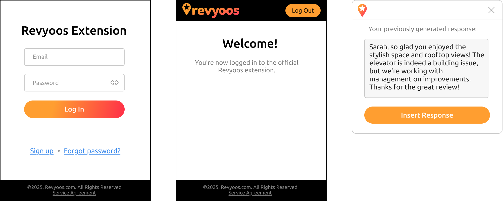 AI Review Response Extension Airbnb: Reply Instantly On-Platform - Revyoos