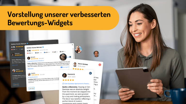 Vorstellung unserer verbesserten Bewertungs-Widgets 2025 - Revyoos