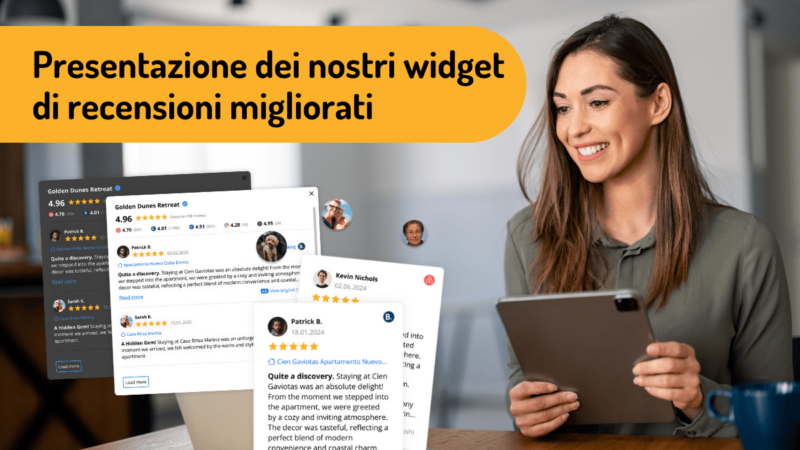 Presentiamo i Nostri Widget di Recensioni Migliorati 2025 - Recensioni e Widget
