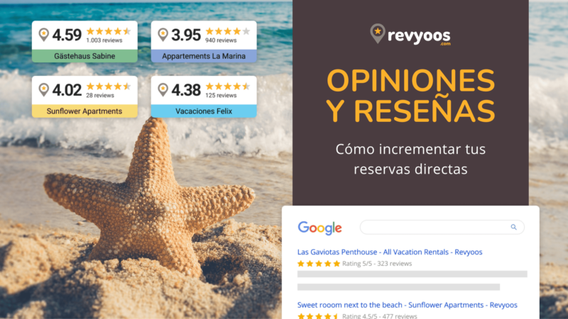 Cómo incrementar tus reservas directas gracias a tus opiniones y reseñas - Estrategia