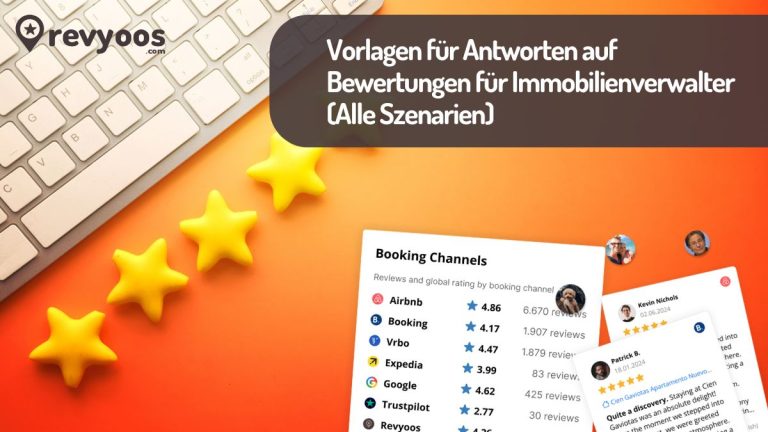 Vorlagen für Antworten auf Bewertungen für Immobilienverwalter (Alle Szenarien) - Revyoos