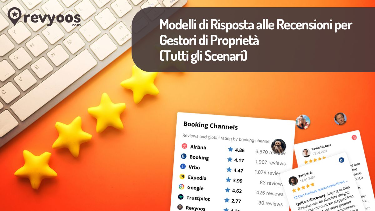Modelli di Risposta alle Recensioni per Gestori di Proprietà (Tutti gli Scenari) - Revyoos