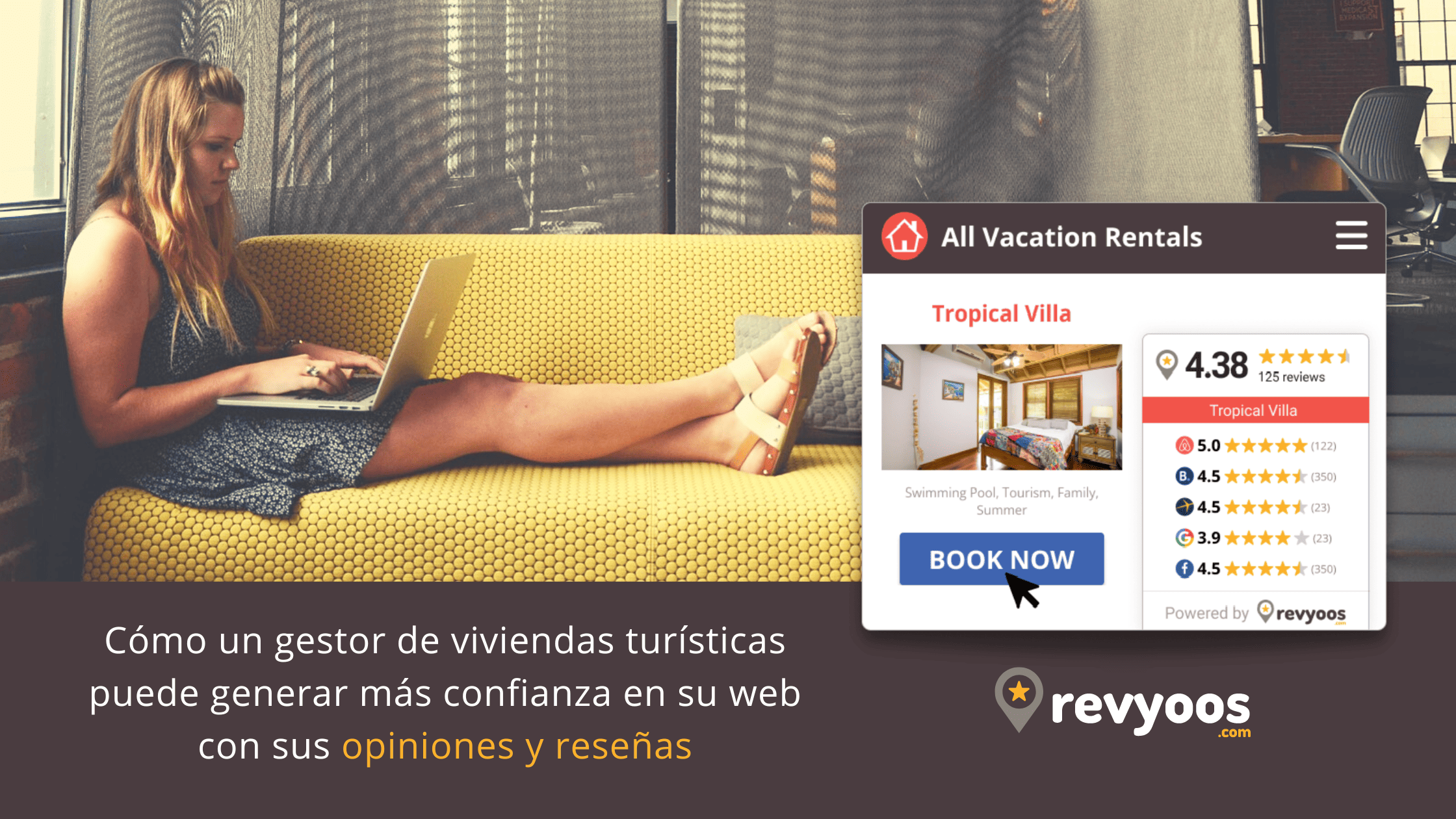 Cómo un gestor de viviendas turísticas puede generar más confianza en su web con sus opiniones y reseñas