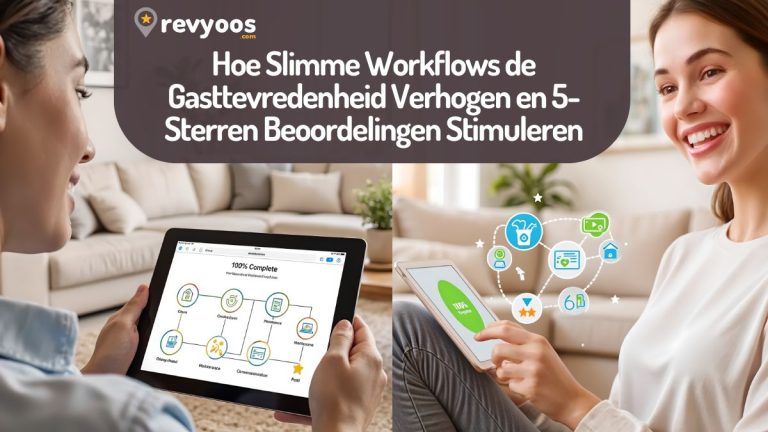 Hoe Slimme Workflows de Gasttevredenheid Verhogen en 5-Sterren Beoordelingen Stimuleren - Revyoos