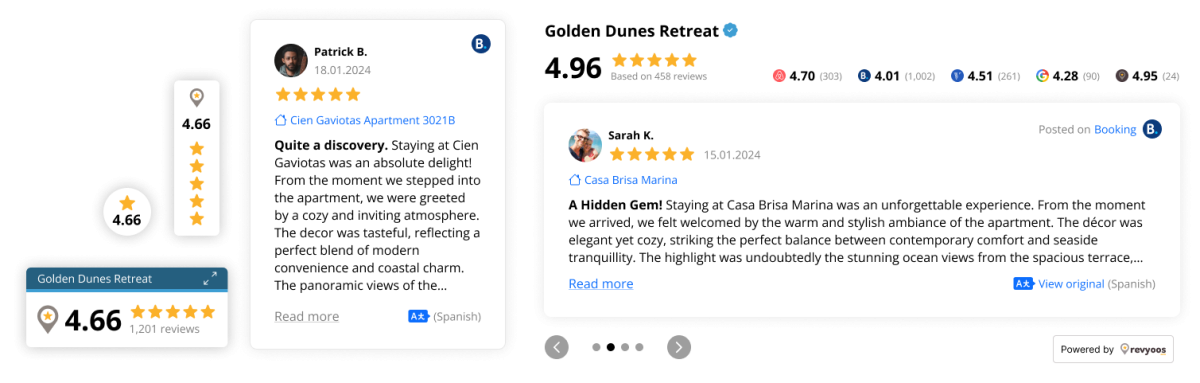 New review widgets: More Flexibility, Better Design, and Easier Integration